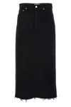 Agolde Hilla Denim Maxi Skirt
