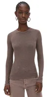 Agolde Delphi Slim Tee Ceramic In Animal Print