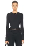 Agolde Delphi Slim Tee In Pasha In Katniss