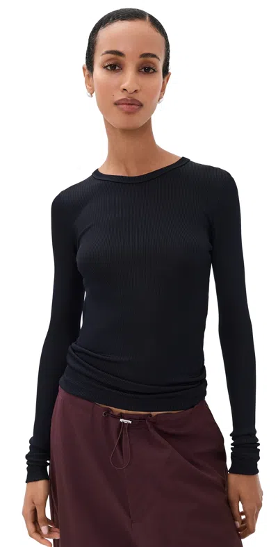 Agolde Delphi Slim Tee Obscura
