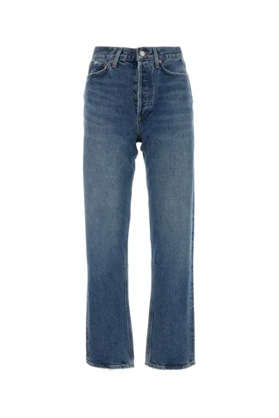 Agolde Denim 90 S Pinch Jeans In Blue