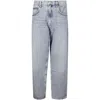 Agolde Denim Tapered Jeans In Blue
