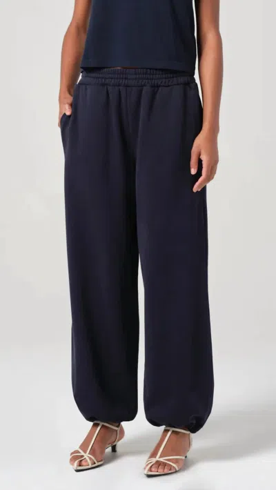Agolde Denim Elliot Sweatpants In Mirage