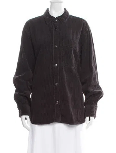 Pre-owned Agolde Denim Jacket In Black