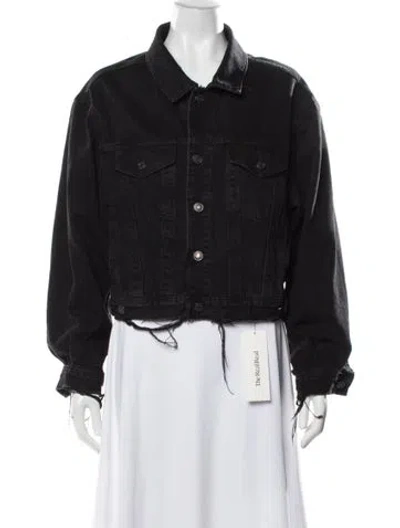 Pre-owned Agolde Denim Jacket In Black