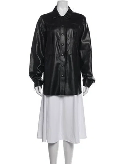 Pre-owned Agolde Denim Jacket In Black