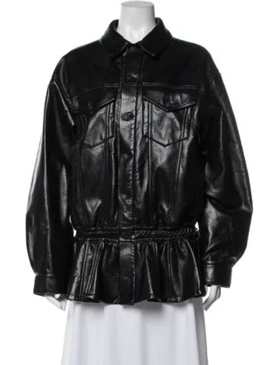 Pre-owned Agolde Denim Jacket In Black