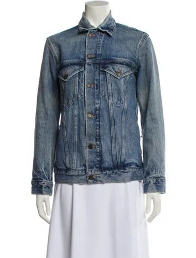 Pre-owned Agolde Denim Jacket In Blue