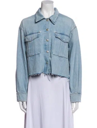 Pre-owned Agolde Denim Jacket In Blue