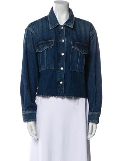 Pre-owned Agolde Denim Jacket In Blue