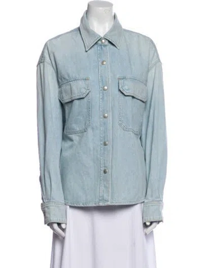 Pre-owned Agolde Denim Jacket In Blue