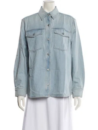 Pre-owned Agolde Denim Jacket In Blue