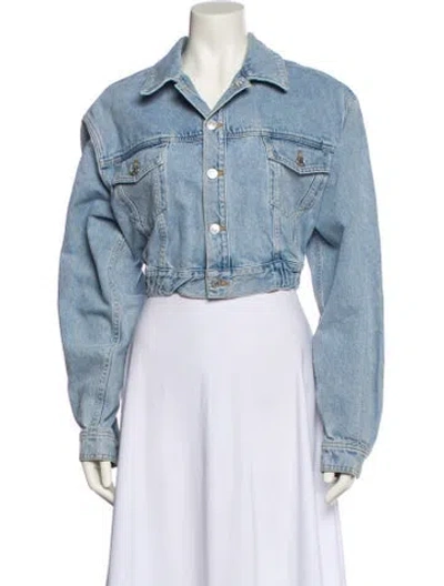 Pre-owned Agolde Denim Jacket In Blue