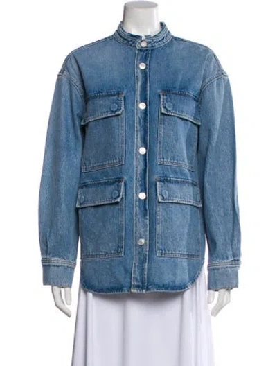 Pre-owned Agolde Denim Jacket In Blue