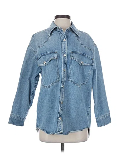 Pre-owned Agolde Denim Jacket In Blue