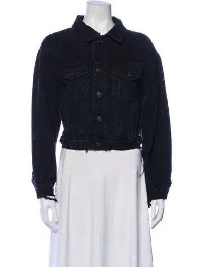 Pre-owned Agolde Denim Jacket In Blue