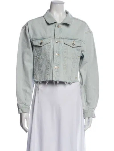 Pre-owned Agolde Denim Jacket In Blue