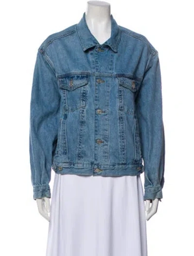 Pre-owned Agolde Denim Jacket In Blue