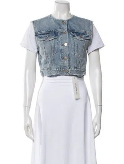 Pre-owned Agolde Denim Jacket In Blue