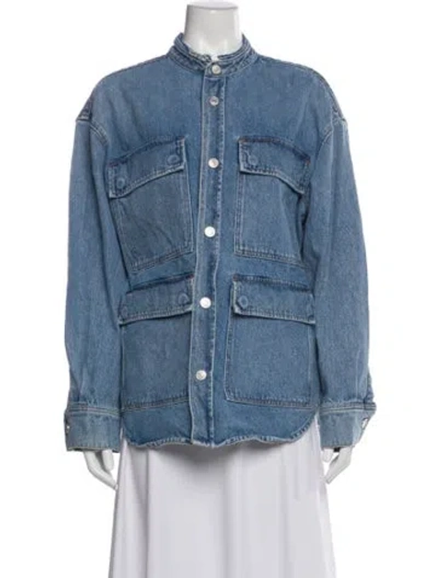 Pre-owned Agolde Denim Jacket In Blue