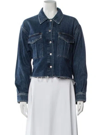 Pre-owned Agolde Denim Jacket In Blue