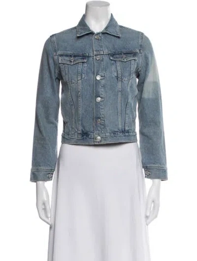 Pre-owned Agolde Denim Jacket In Blue
