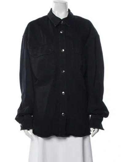 Pre-owned Agolde Denim Jacket In Blue