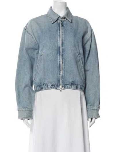 Pre-owned Agolde Denim Jacket In Blue