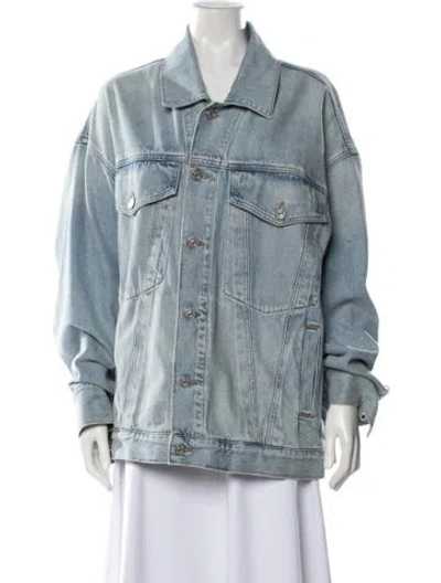 Pre-owned Agolde Denim Jacket In Blue