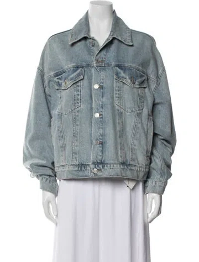 Pre-owned Agolde Denim Jacket In Blue