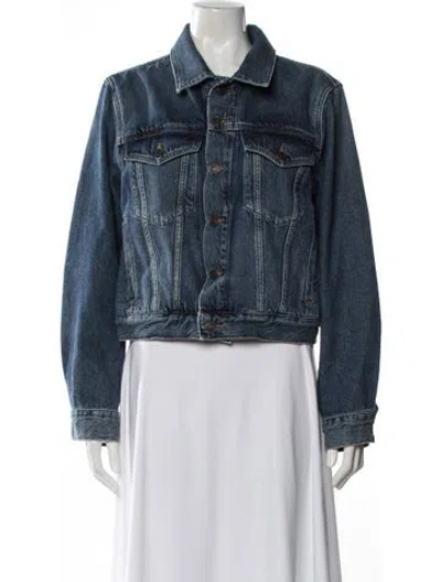 Pre-owned Agolde Denim Jacket In Blue