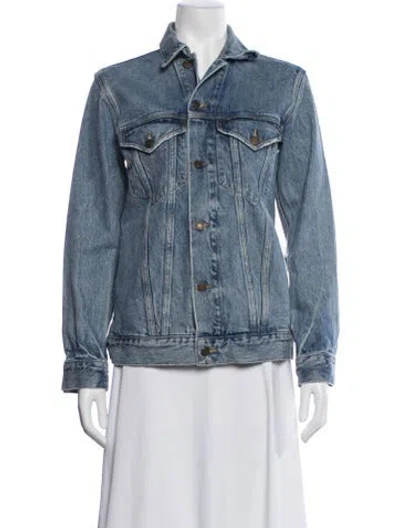 Pre-owned Agolde Denim Jacket In Blue