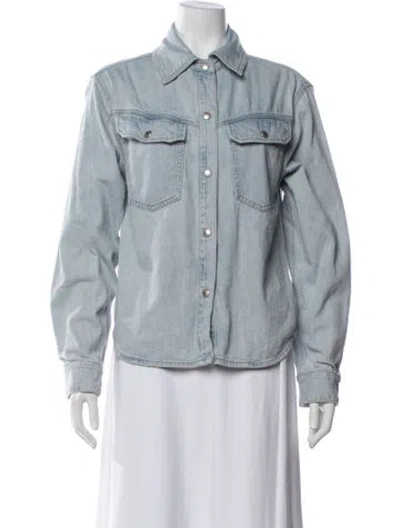 Pre-owned Agolde Denim Jacket In Blue
