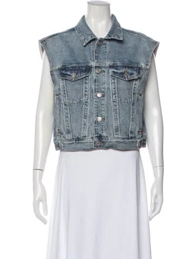 Pre-owned Agolde Denim Jacket In Blue