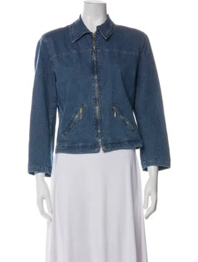 Pre-owned Agolde Denim Jacket In Blue