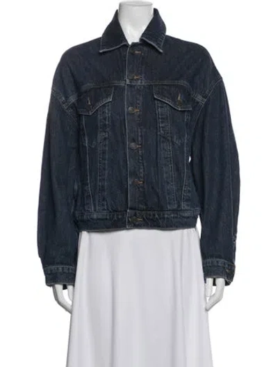 Pre-owned Agolde Denim Jacket In Blue