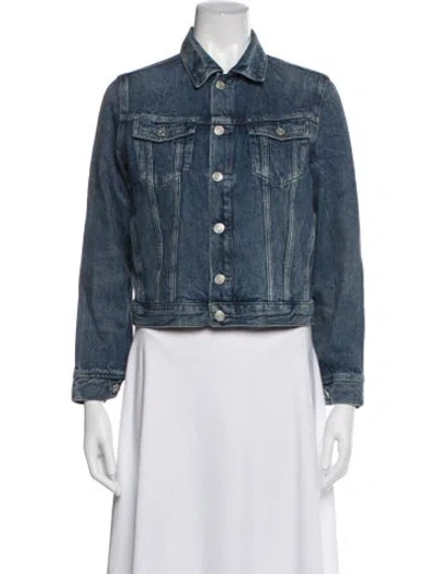 Pre-owned Agolde Denim Jacket In Blue