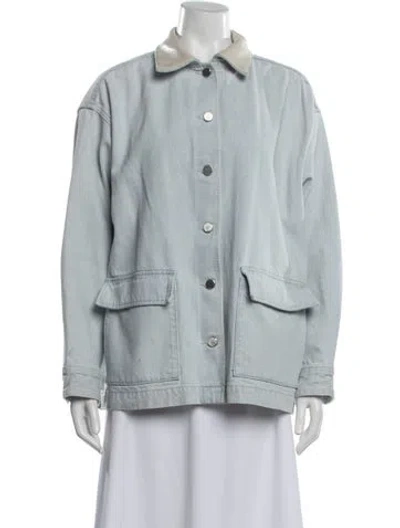Pre-owned Agolde Denim Jacket In Blue