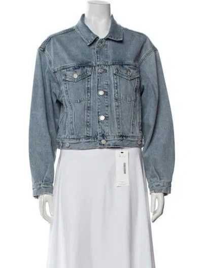Pre-owned Agolde Denim Jacket In Blue