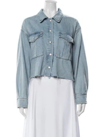 Pre-owned Agolde Denim Jacket In Blue
