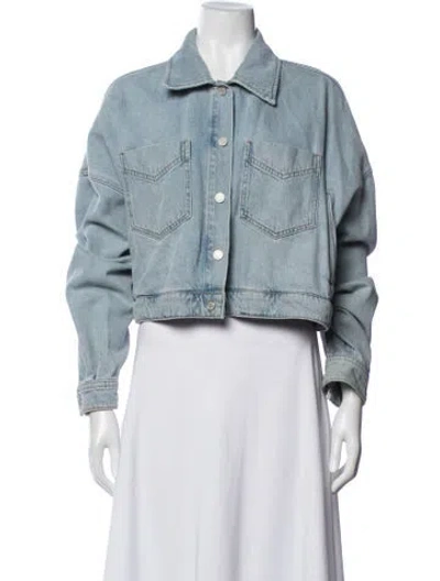 Pre-owned Agolde Denim Jacket In Blue
