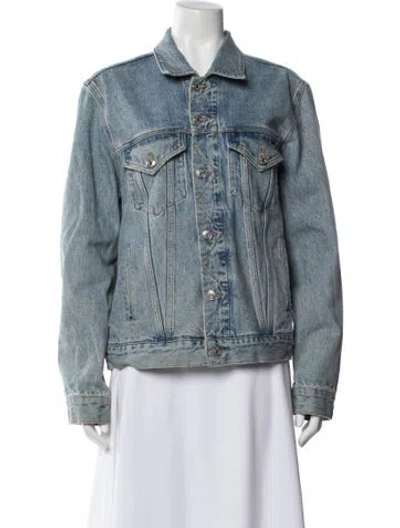 Pre-owned Agolde Denim Jacket In Blue