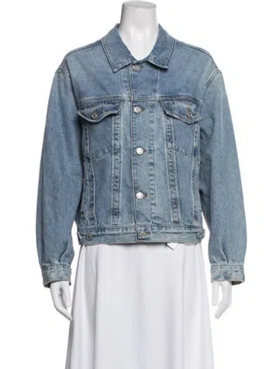 Pre-owned Agolde Denim Jacket In Blue