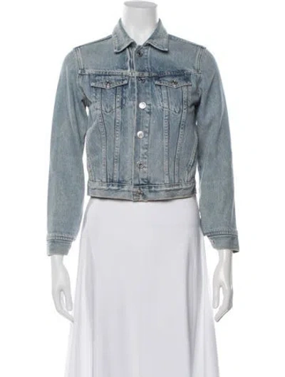 Pre-owned Agolde Denim Jacket In Blue