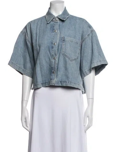 Pre-owned Agolde Denim Jacket In Blue