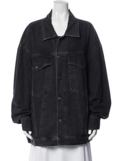 Pre-owned Agolde Denim Jacket In Blue