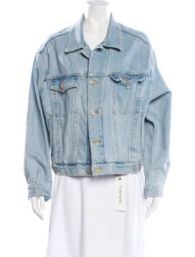 Pre-owned Agolde Denim Jacket In Blue