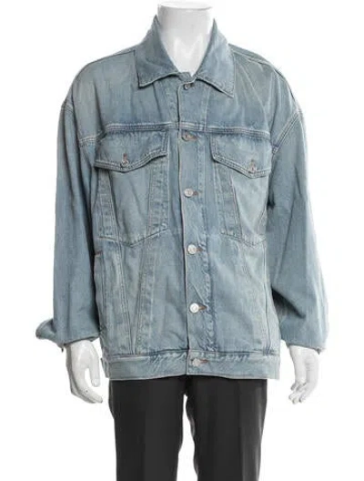 Pre-owned Agolde Denim Jacket In Blue