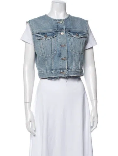 Pre-owned Agolde Denim Jacket In Blue