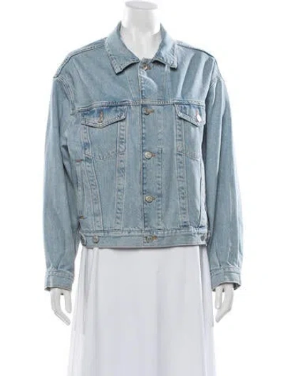 Pre-owned Agolde Denim Jacket In Blue